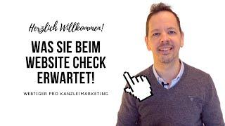 Was Sie beim WebTiger Pro Website Check erwartet!