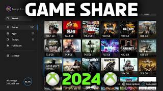 How to Game Share on Xbox in 2024 (FREE Games)