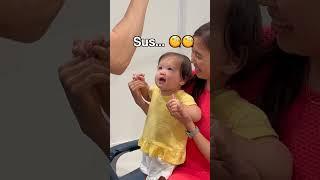 When a baby knows something will happen [Pediatric Dentist]