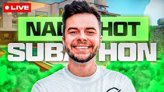 ️ NADESHOT SUBATHON DAY 6 ️ 120 IQ GAMER ️ NUKETOWN 2XP ️ ROAD TO MASTER PRESTIGE ️ !TTS