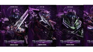 Transformers Rise Of Unicron - Autobot Cast CGI Posters! (Fan Film)