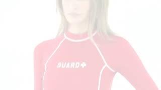 Sporti Guard Women's L/S Sport Fit Rash Guard | SwimOutlet.com