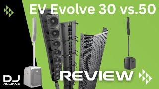 Electro Voice Evolve 30M und 50M  Aus den Thomann Studios