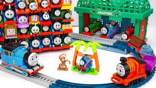 91 Minutes Satisfying Unboxing Thomas & Friends Track Toys Collection ASMR | Review Toys