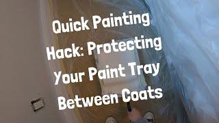 Quick Painting Hack: Protecting Your Paint Pan Between Coats