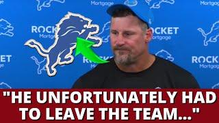 HE'S GONE! LIONS LOSE A PLAYER WE DIDN'T EXPECT! CHECK THIS OUT! | DETROIT LIONS NEWS