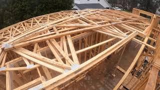 Pitter patter,  lets get at er! Standing trusses solo