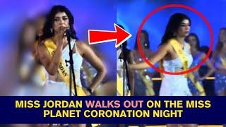 Miss Jordan Walks Out on Miss Planet 2024 Coronation Night! She said she only See Racism!