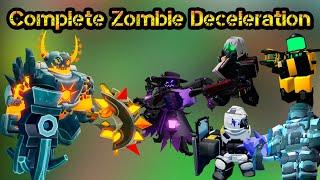 Complete Zombie Deceleration Roblox Tower Defense Simulator