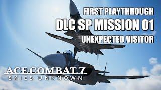 SP Mission 01: Unexpected Visitor (First Playthrough) - Ace Combat 7: Skies Unknown DLC