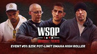 2025 WSOP $25K PLO High Roller with Phil Ivey, Ben Lamb & Talal Shakerchi!
