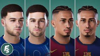 Marc Guiu and Raphinha Face 2025 - PES 2021 & FL25