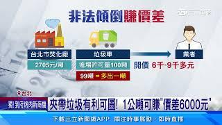 「外縣市」垃圾流入北市 環保局逮3業者重罰｜三立新聞網 SETN.com