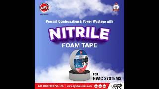 Prevent Condensation & Power Wastage with AIPL Nitrile Foam Tape [For HVAC Systems]