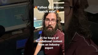 Learn to Code in 2023 - Python 101 Course Pre-Launch Sale