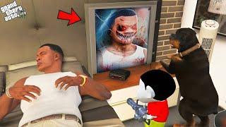 GTA V : Chop & Shinchan Found Secret Mirror Inside Franklin’s Room In GTA 5 in Telugu