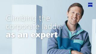 Climbing the corporate ladder as a tech expert at ZEISS