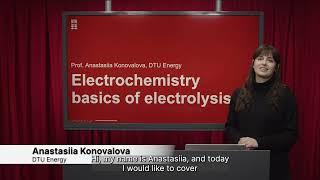 Electrochemistry basics of electrolysis
