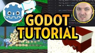 GETTING STARTED IN GODOT GAME ENGINE | EASY BEGINNER TUTORIAL