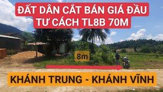 BÁN ĐẤT NỀN THỔ CƯ XÃ KHÁNH TRUNG HUYỆN KHÁNH VĨNH ĐẤT DÂN CẮT BÁN | CẢNH VỮNG TV