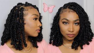 BUTTERFLY LOCS TUTORIAL | BEGINNER FRIENDLY #DISTRESSEDBOBLOCS | Kathryn Bedell