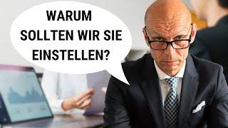 Die beste Antwort auf: “Warum sollten wir Sie einstellen?”