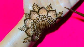 Simple Arabic Fronthand mehndi design | Easy mehndi design | mehndi designs | mehndi