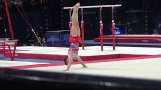 Luke WHITEHOUSE (GBR) floor - 2023 French internationals Qualifs