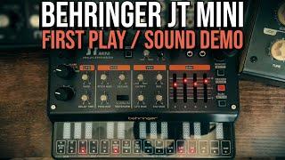 Behringer JT Mini -  First Play | Sound Demo [SOUND ONLY]