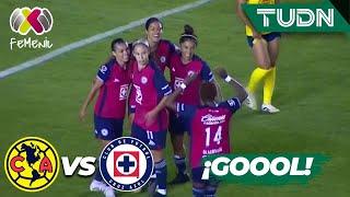 ¡Gol de Cruz Azul! Aerial abre el marcado | América 0-1 Cruz Azul | Liga MX Femenil - J1 CL2025|TUDN