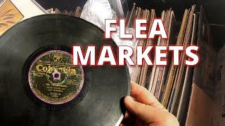 Flea Markets and MORE! Buying vinyl records