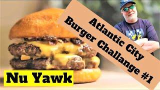 🟡 Atlantic City | Burger Challenge! Who Has The Best Burger In Atlantic City? & Who Flipped A Flop?