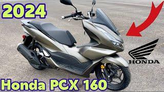 2024 Honda PCX 160 Close Look Walk Around and Short Ride/Review