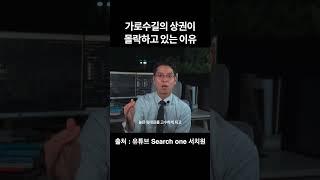 가로수길의 상권이 처참히 몰락하고 있는 이유