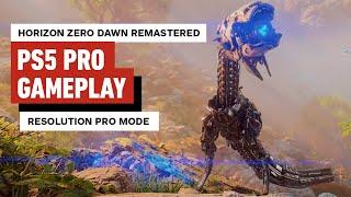 Horizon Zero Dawn: Remastered - 20 Minutes of PS5 Pro Gameplay | Resolution Mode