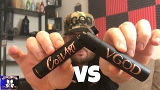 CoilArt Mage Mech Mod Tricker Kit VS VGOD Pro Mech Mod Review & Comparison