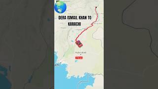 DERA ISMAIL KHAN TO KARACHI #travel #travelvlog #trending #youtubeshorts #trendingshorts #shortvideo