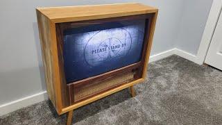 Vintage Inspired Retro Tv Console Build