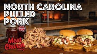 North Carolina Pulled Pork + Homemade Sweet Coleslaw