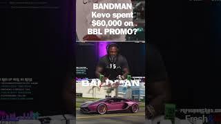 Bandman Kevo spend 60,000 towards negative news to make more money