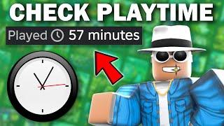 How to See How Many Hours You've Played a Roblox Game