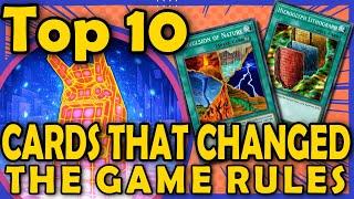 Top 10 Cards That Change Game Rules