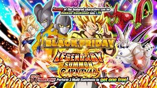 DO NOT BE TEMPTED!!! BLACK FRIDAY CARNIVAL LR BANNER SUMMONS! | Dragon Ball Z Dokkan Battle