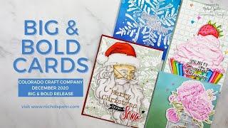 Big & Bold Cards Card Showcase (Colorado Craft Company)