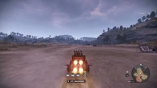 High-speed ramming car first test (Crossout)