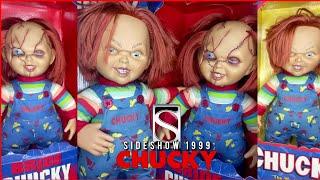 RARE 1999 SIDESHOW BRIDE OF CHUCKY CHUCKY DOLL!! CHUCKY DOLLS REVIEW!!