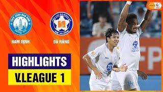 Highlights: Nam Định - Đà Nẵng | Xuân Son lập cú đúp, Đà Nẵng thảm bại tại Thiên Trường