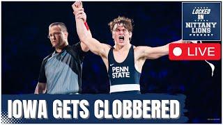 Reaction: Penn State wrestling dominates the no. 2 Iowa Hawkeyes!