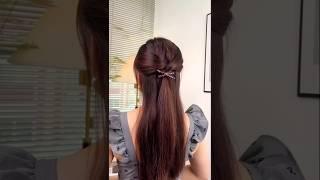 easy hairstyles for long hair #viralvideo #viral #tranding #youtbeshort #short