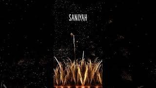 BON ANNIVERSAIRE SANIYAH !